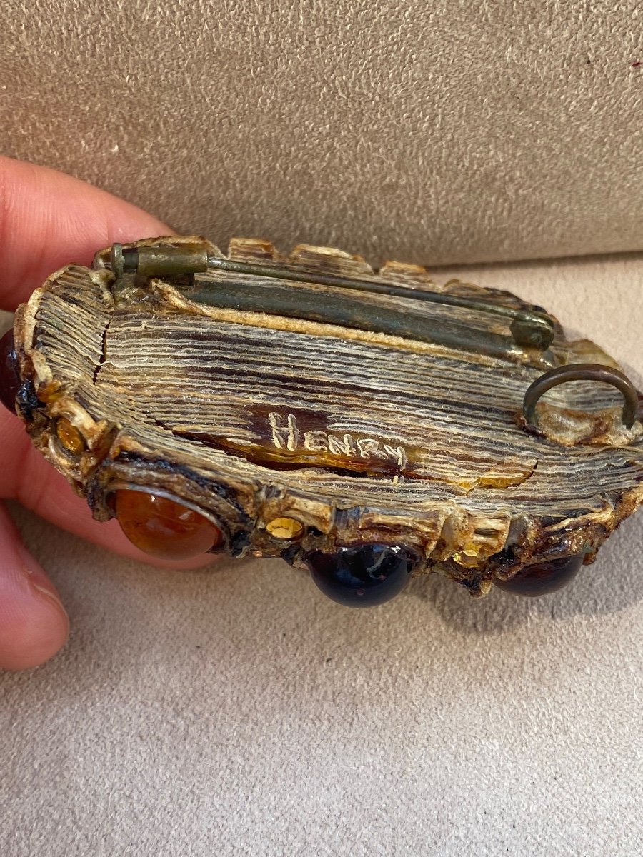 Henry Perichon Broche Byzantine