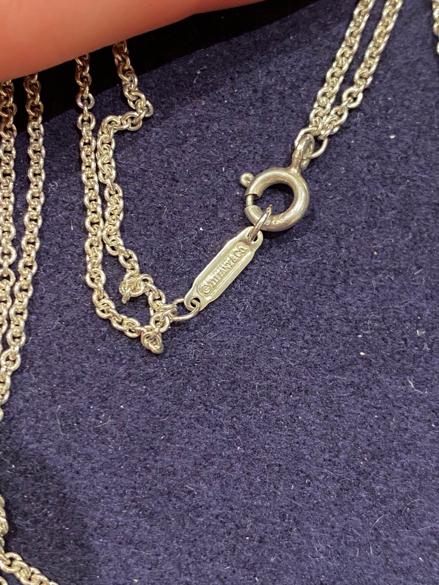 Tiffany And Co, Silver Infinity Necklace