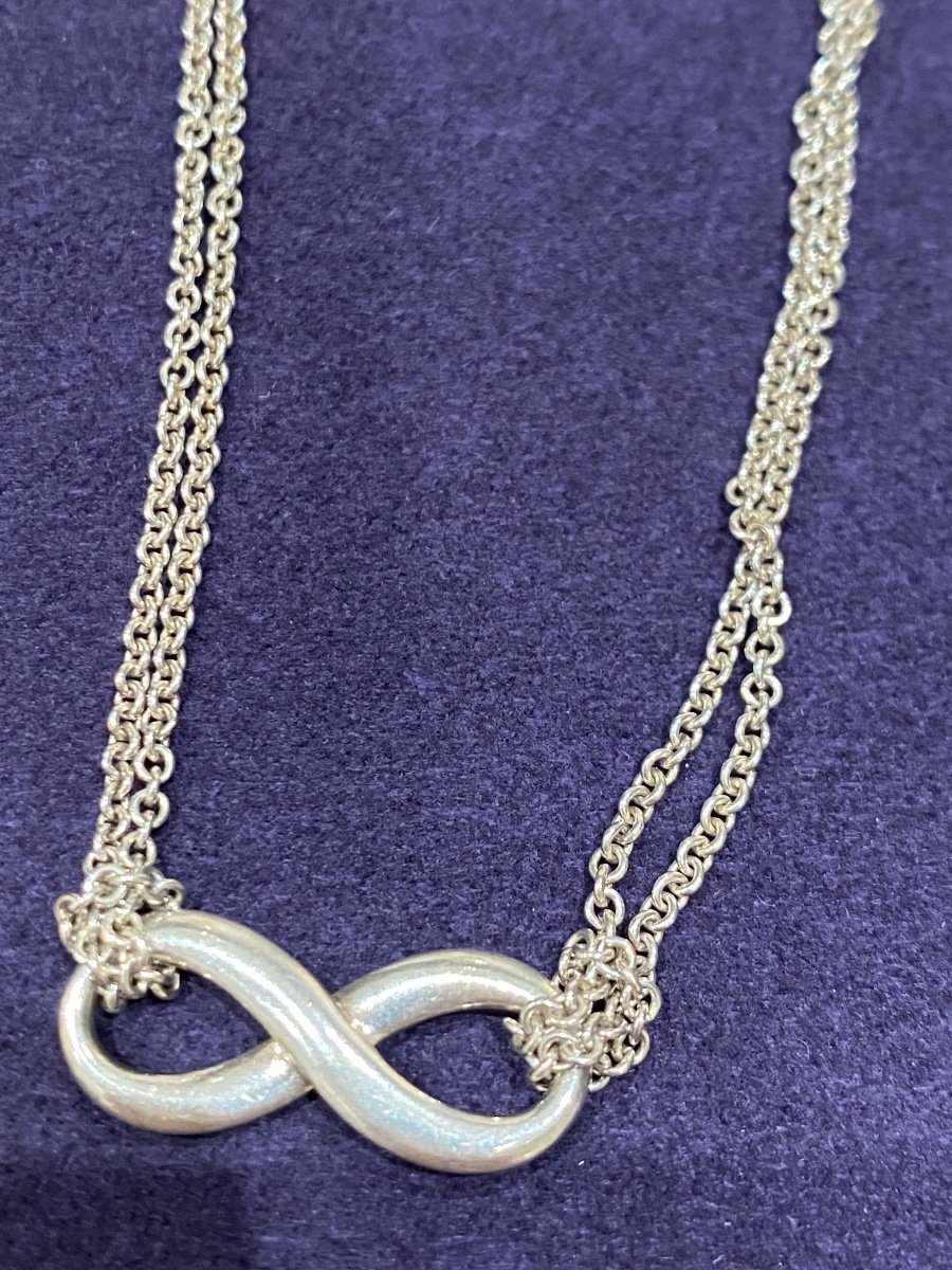 Tiffany & Co, Silver Infinity Necklace
