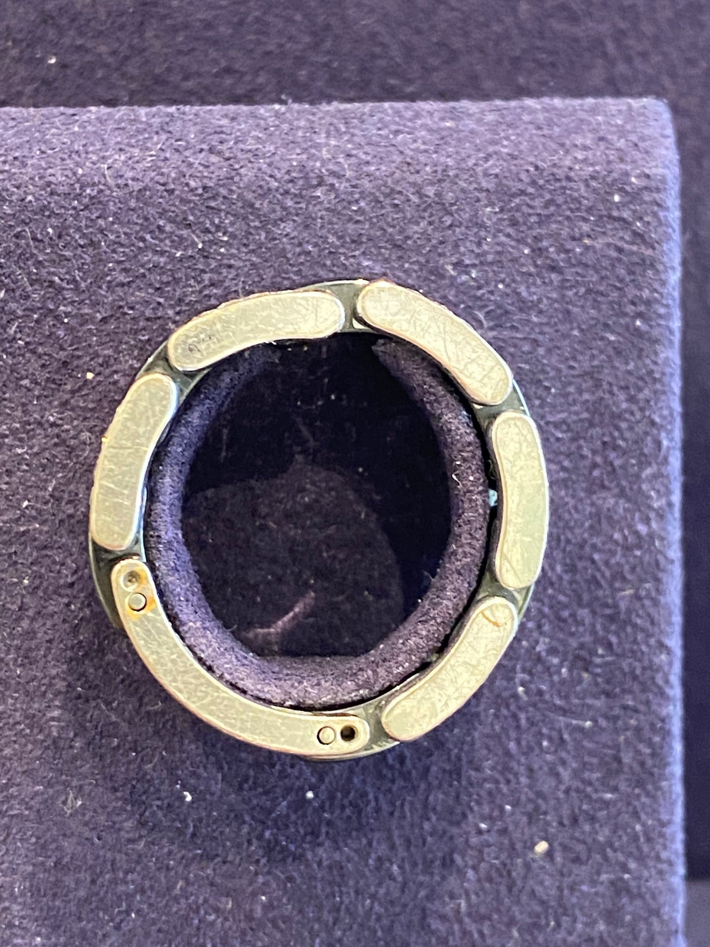 CHANEL, ULTRA CERAMIC & DIAMOND RING