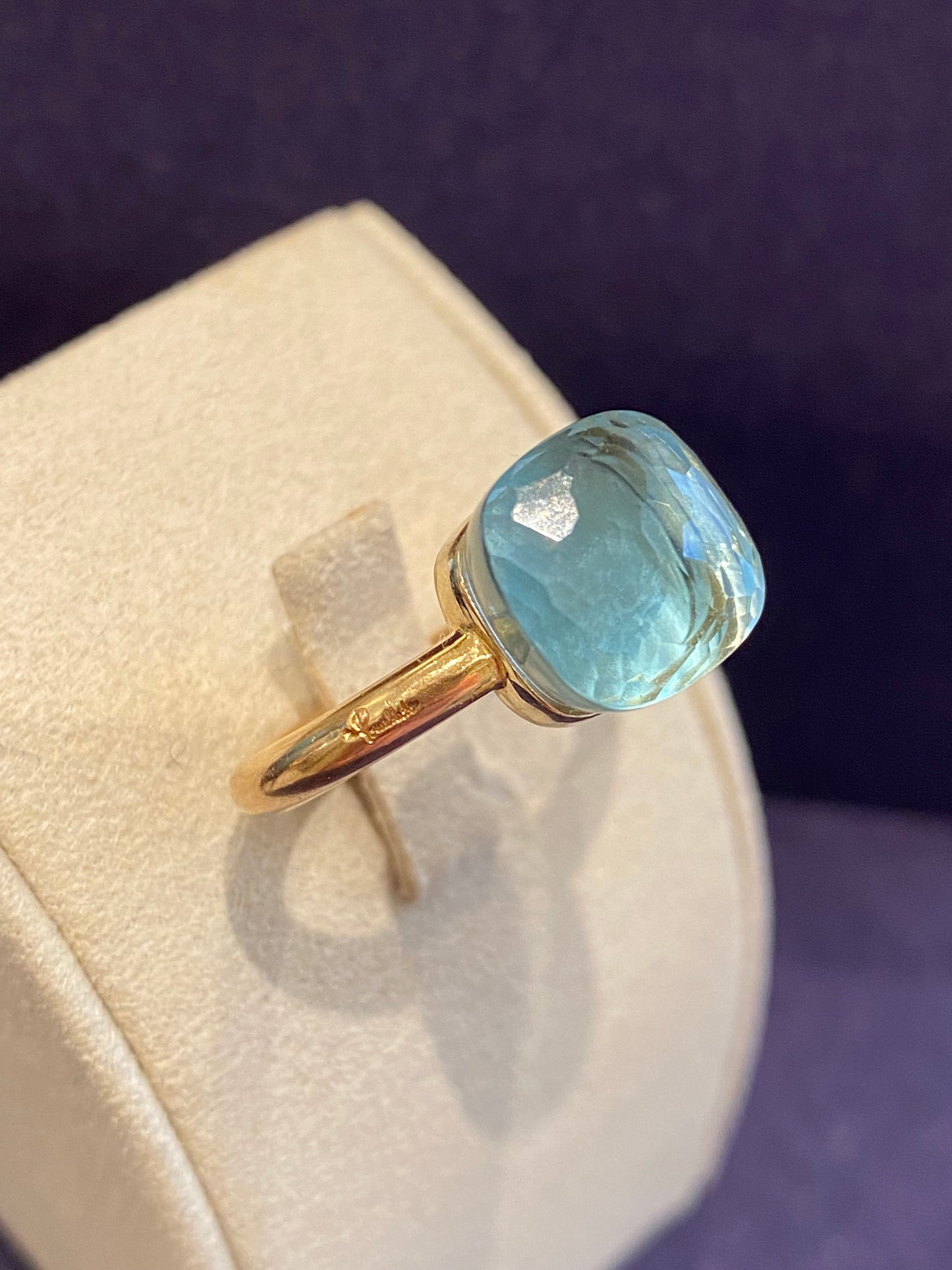 Pomellato, Topaz “nudo” ring