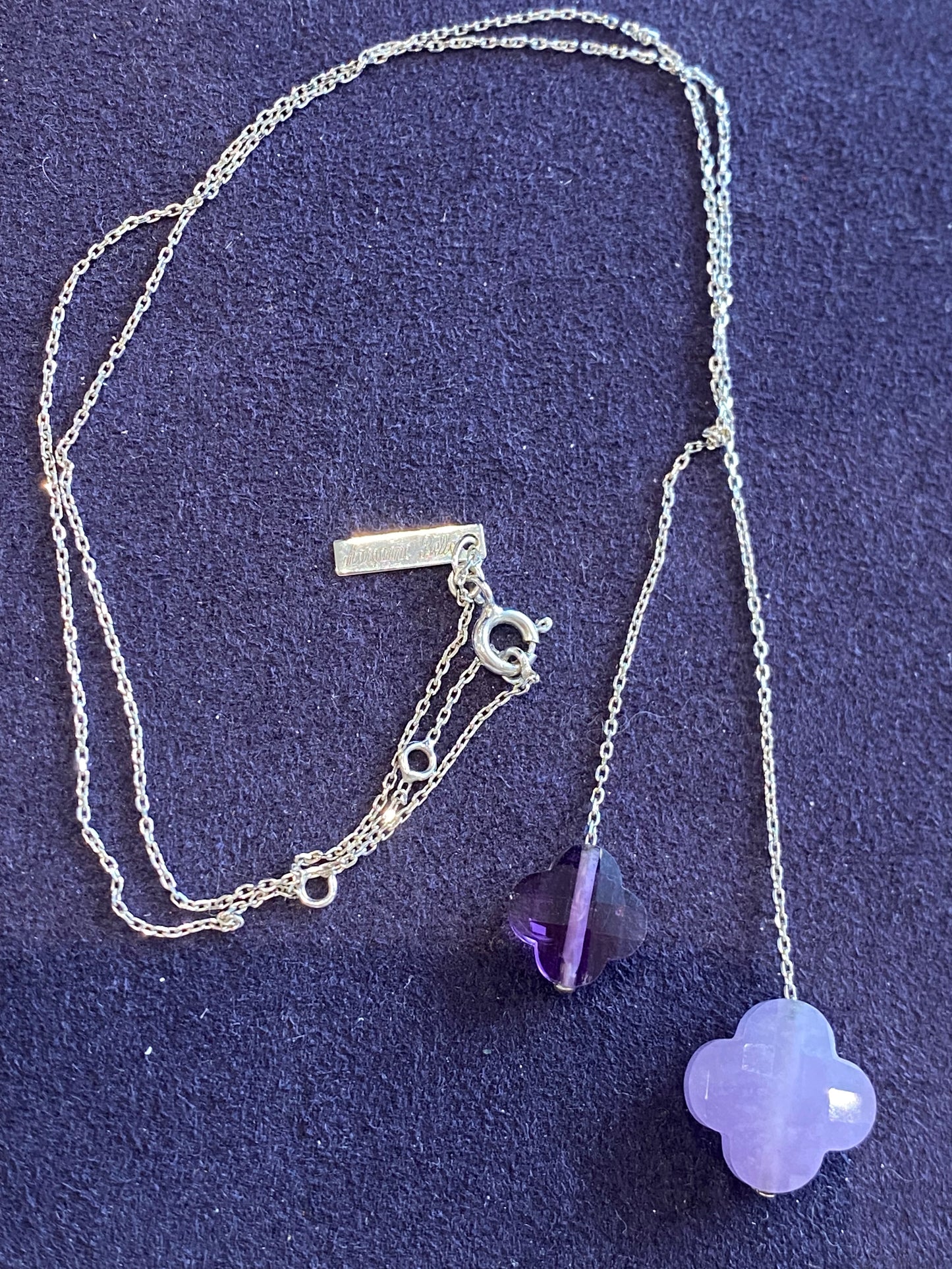 MORGANNE BELLO, COLLIER NEGLIGE AMETHYSTE