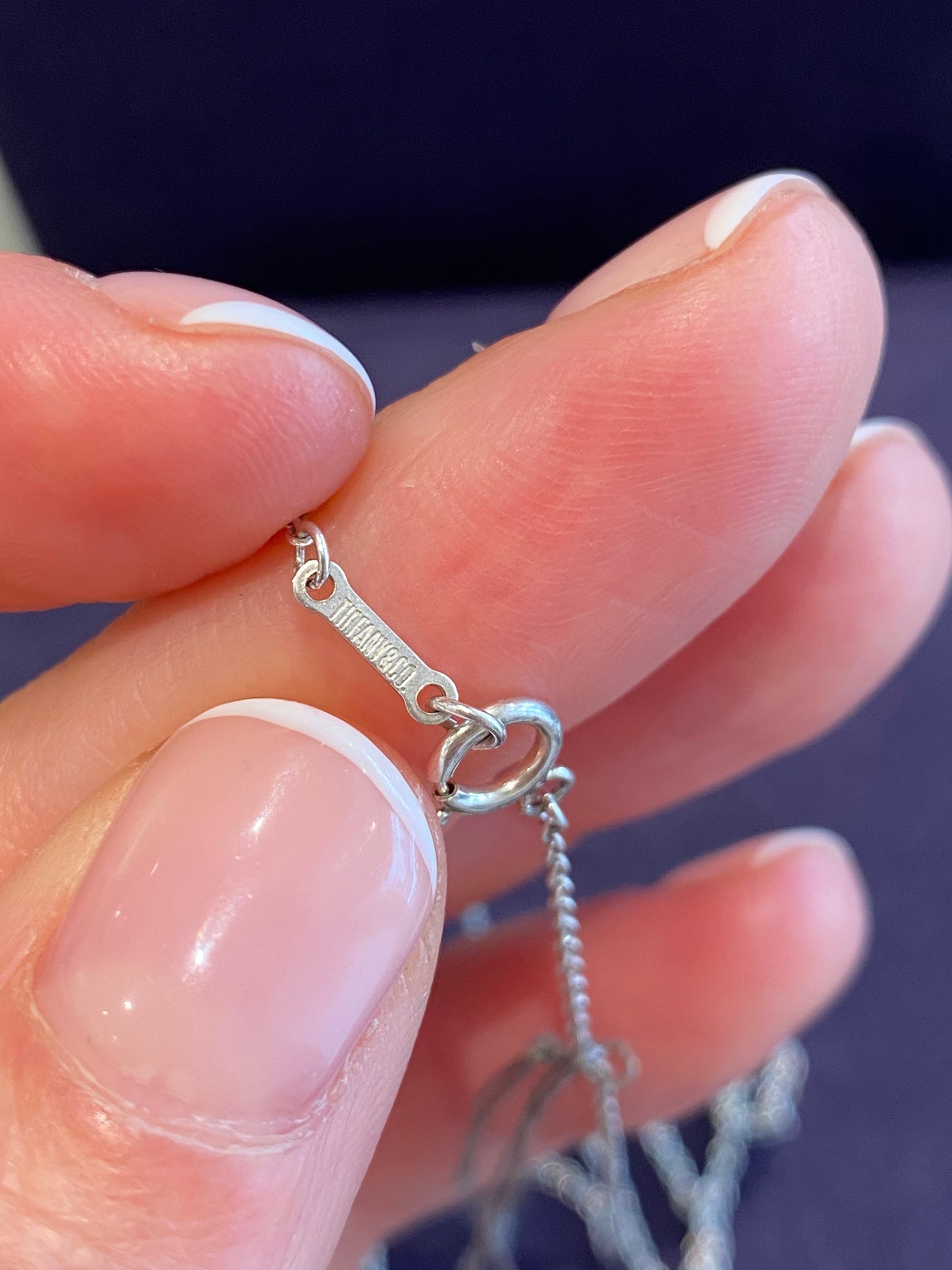 TIFFANY & CO PAR ELSA PERETTI, COLLIER PENDENTIF BEAN