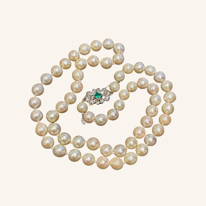 Art Deco Cultured Pearl Necklace