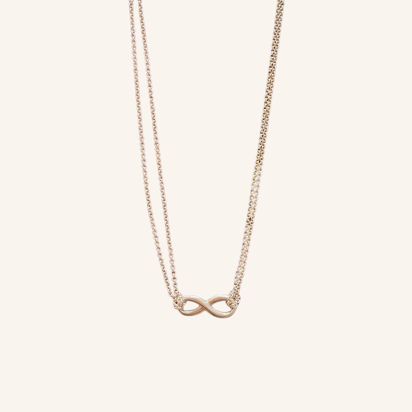 Tiffany And Co, Silver Infinity Necklace