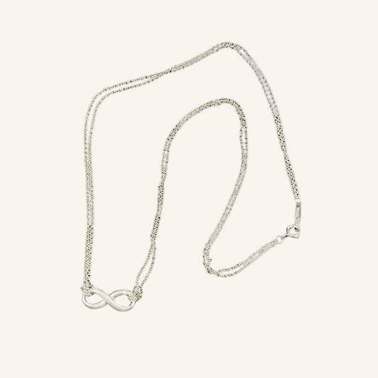Tiffany & Co, Collier Argent Infinity