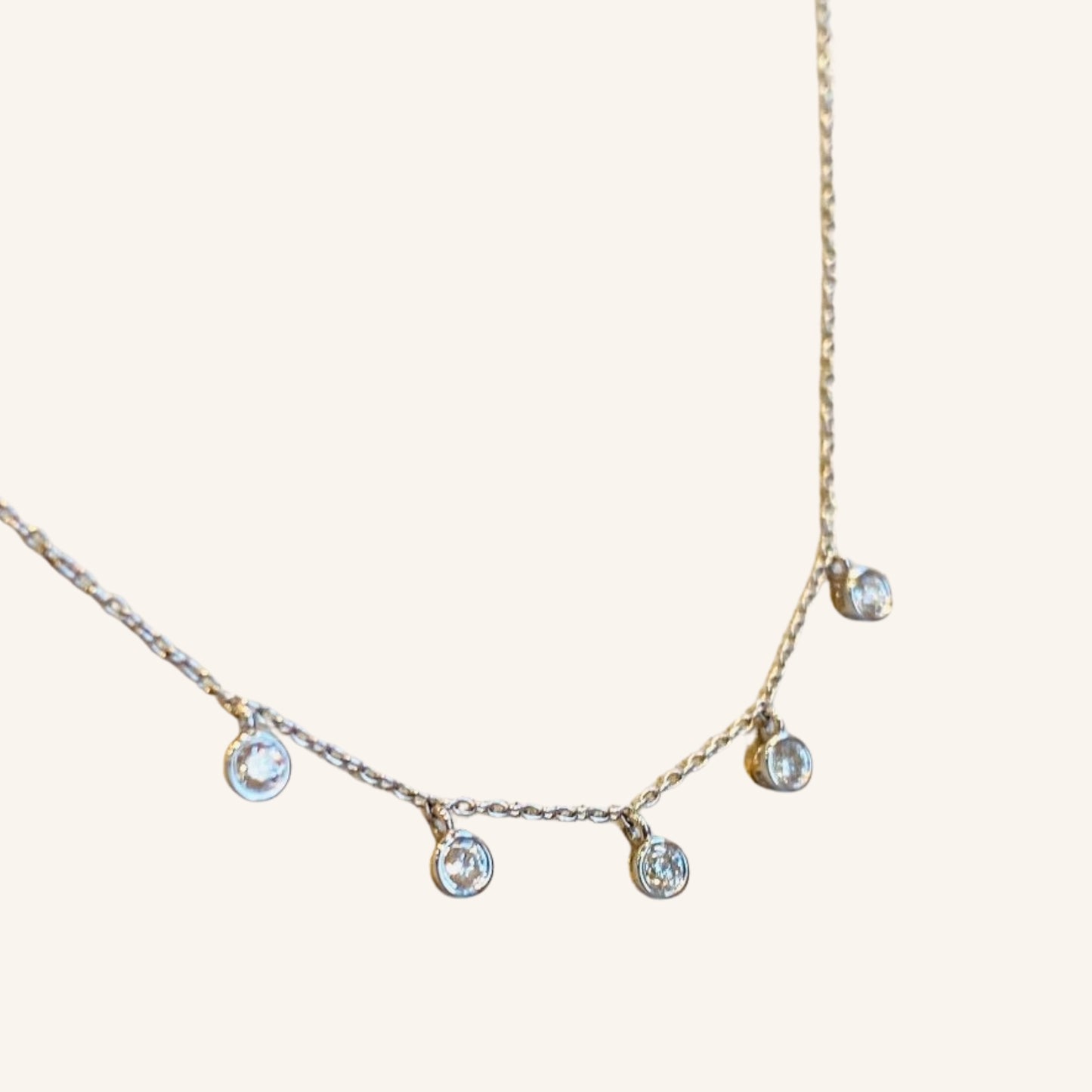 Diamond Tassel Necklace