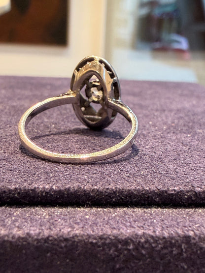 BAGUE NAVETTE ART DECO