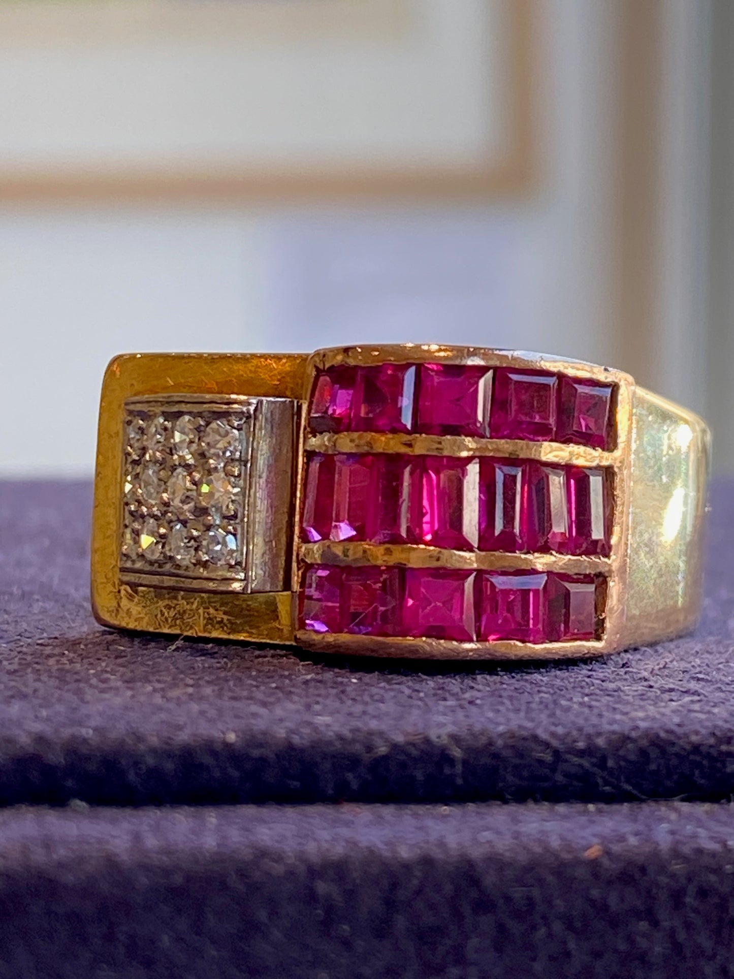 BAGUE TANK MODELE A PONT