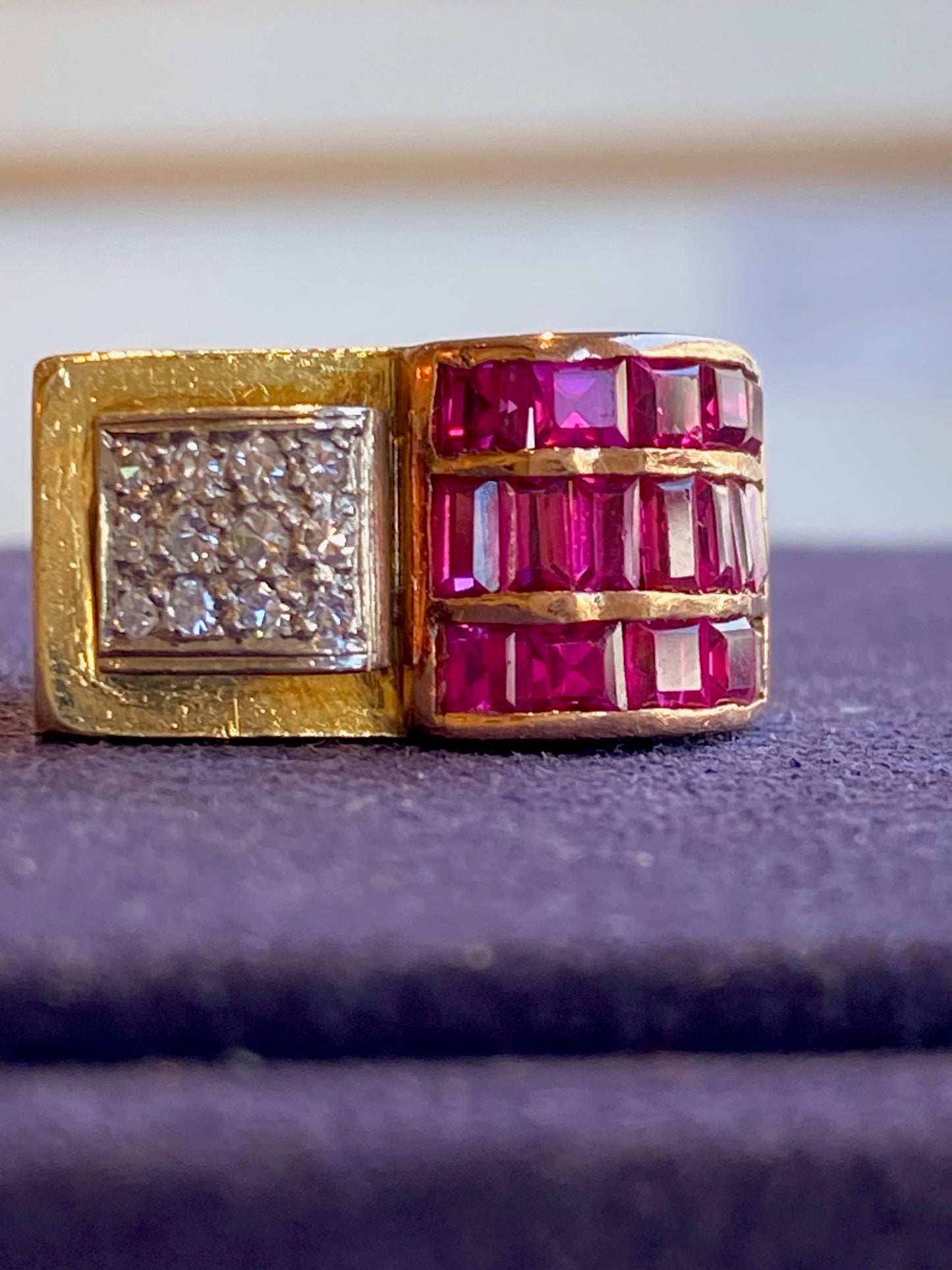 BAGUE TANK MODELE A PONT