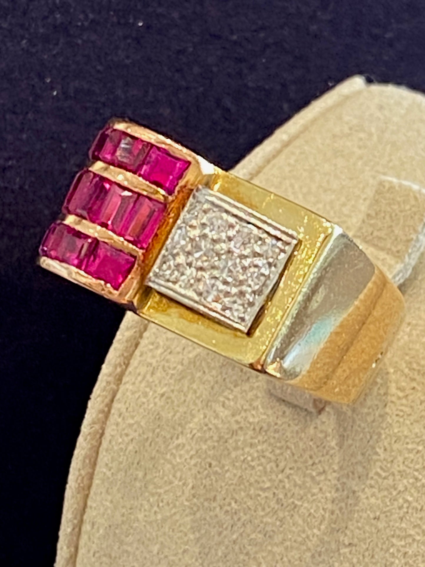 BAGUE TANK MODELE A PONT