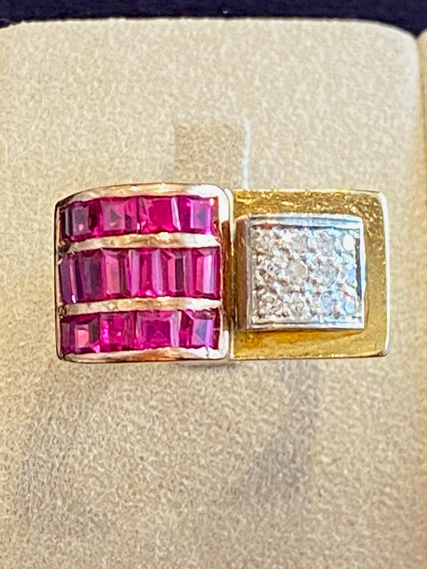 BAGUE TANK MODELE A PONT