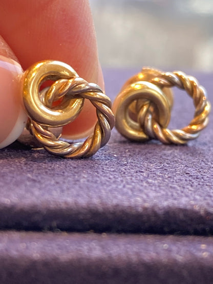 Boucles d'oreilles en or