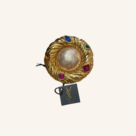 Ysl, Broche Haute Couture Vintage
