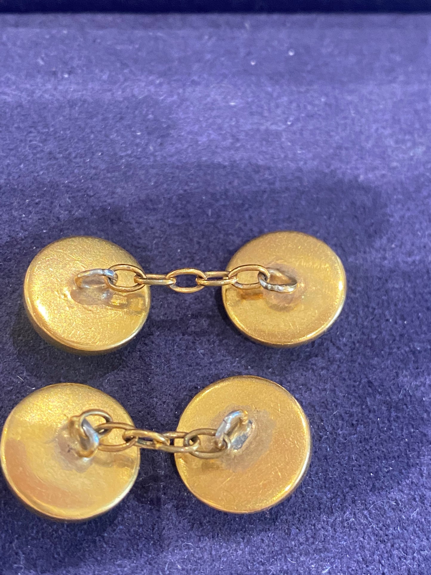 Paire de boutons de manchette en Essex Crystal